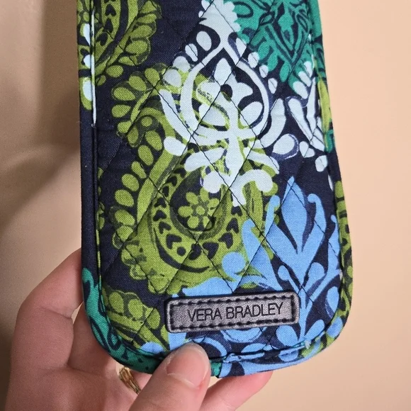 Vera Bradley Paisley Caribbean Sea Double Eyewear Holder - Picture 3 of 5